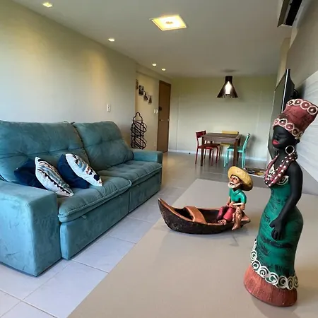 Apartamento Espetacular: Luxo e Tranquilidade na Praia Azul de Guarajuba Camacari Room photo